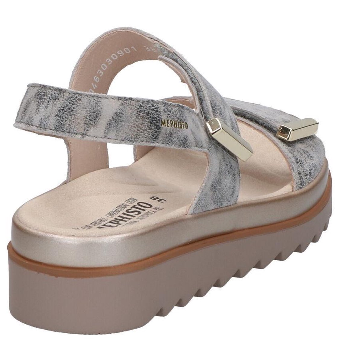 Mephisto Dominica Gouden Sandalen Dames