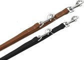 Trainingleash buffalo 200cm 18mm light brown