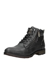 Mustang Heren veterschoenen Veterschoenen Hoog - donkergrijs - Maat 49