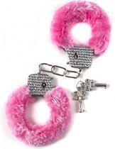 Lola Toys - Bondage Collection - Fetish - Handboeien met Kristalen - Bond en Metaal - Roze