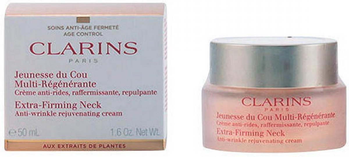 Goedkoopste Clarins - Extra-Firming Neck Decolleté Anti-Wrinkle Rejuvenating Cream - 50 ml
