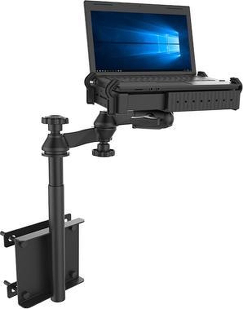 Verticale Double Swingarm voor laptop montage RAM-VBD-128-SW1