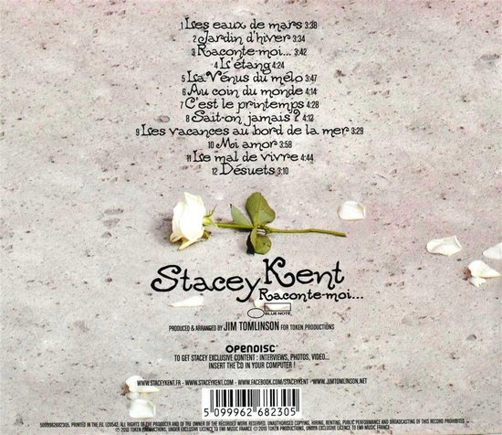 RaconteMoi, Stacey Kent CD (album) Muziek