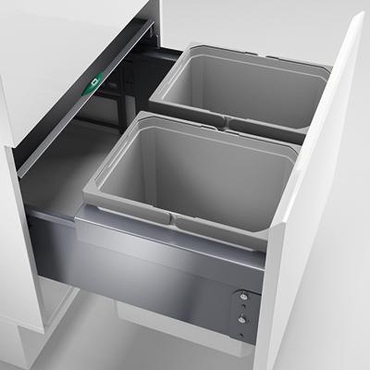 Prullenbak frontdeur Cox base K1 31 liter met deksel. 5 jaar garantie