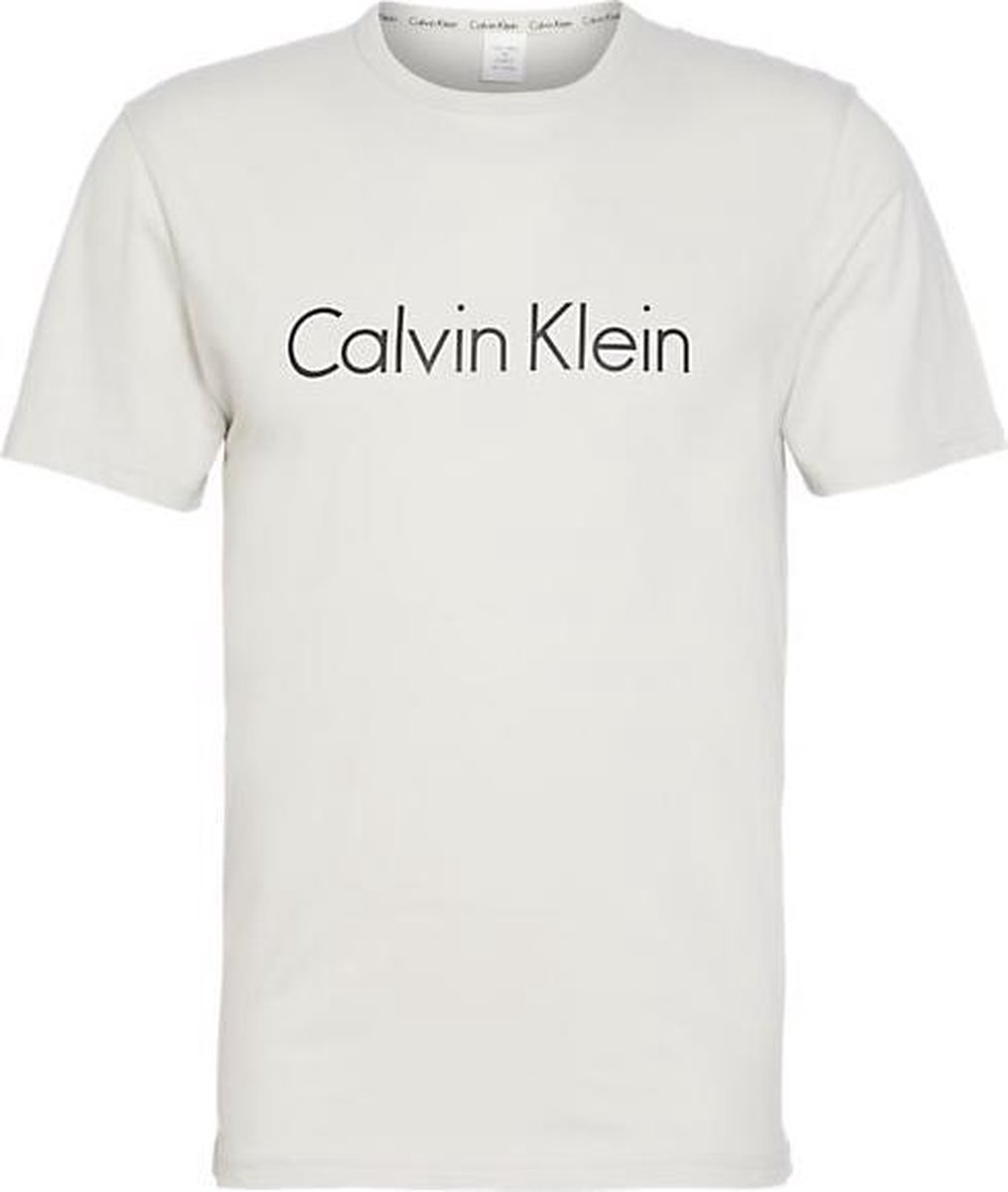 comfortabel Smerig Modderig Calvin Klein heren t-shirt - wit-M | bol.com