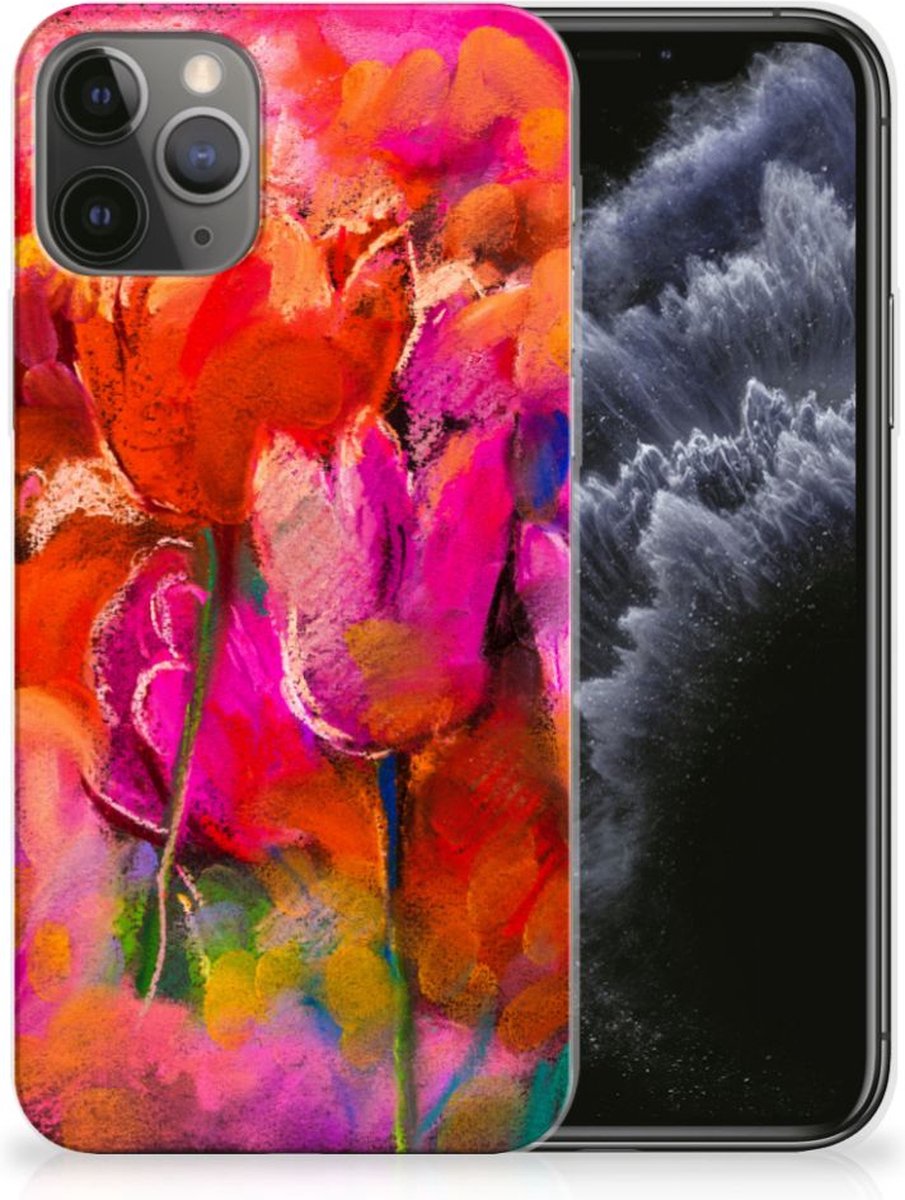 Hoesje maken Apple iPhone 11 Pro Tulips
