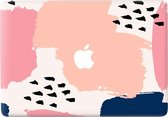 Lunso Geschikt voor MacBook Air 13 inch (2018-2020) vinyl sticker - Memphis Pastel