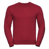 Russell Heren Sweatshirt Rood Ronde Hals Regular Fit - L