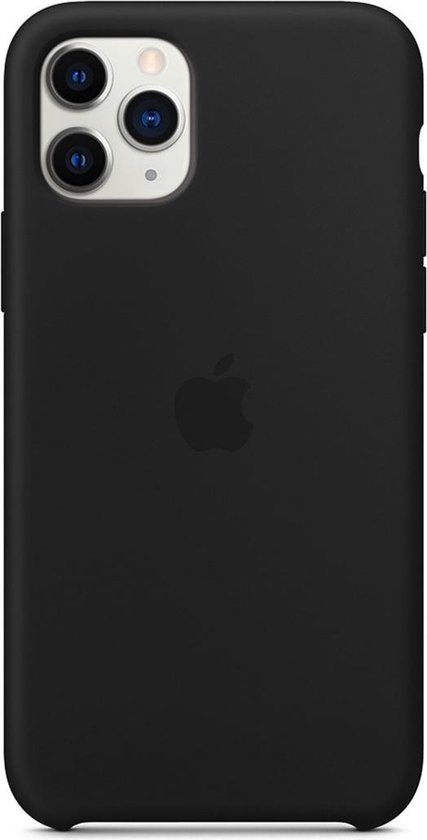 Vestiging opmerking Gebruikelijk Apple Siliconen Hoesje voor iPhone 11 Pro Max - Zwart | bol.com