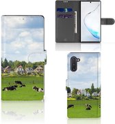 Samsung Galaxy Note 10 Telefoonhoesje met Pasjes Koeien