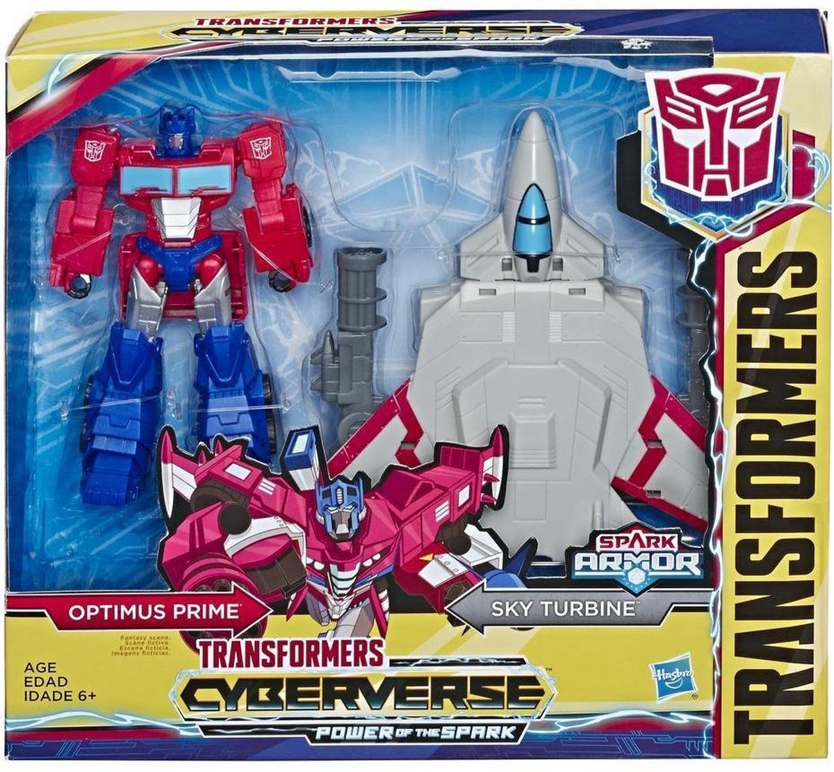 transformers cyberverse ark power optimus prime