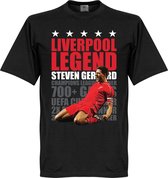 Steven Gerrard Legend T-Shirt - L