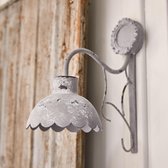 LOBERON Wandlamp Givre antiekcrème