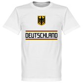 Duitsland Team T-Shirt - Wit - XXXL