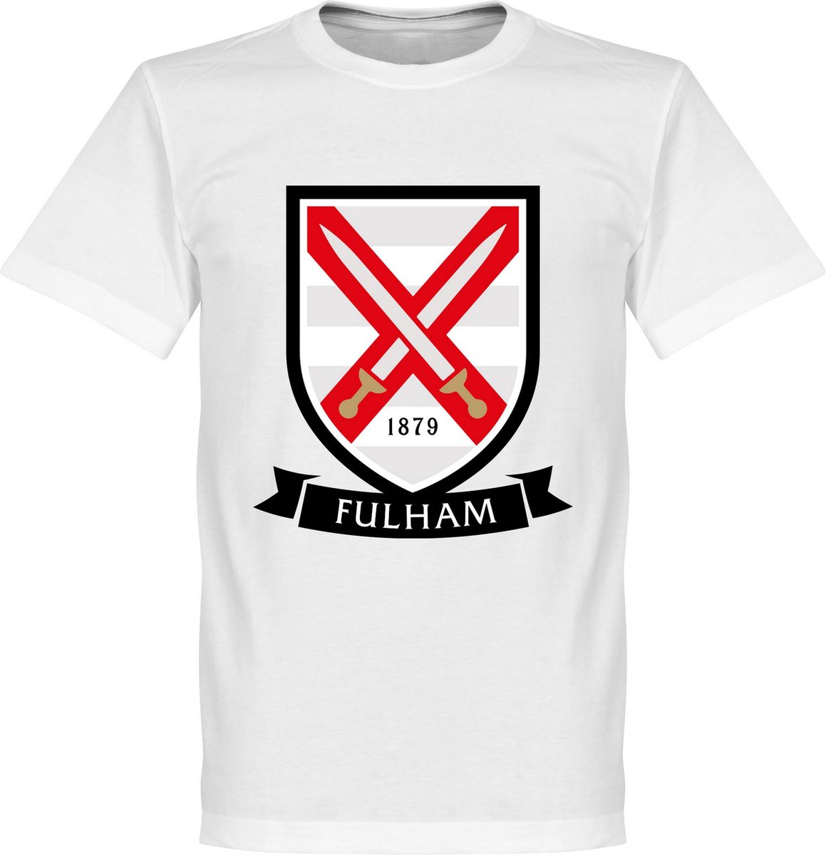 Fulham Logo T-Shirt - Wit - 5XL