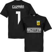 Argentinië Guzman 1 Team T-Shirt - Zwart - M