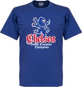 Chelsea Europa League Champions 2013 T-Shirt - Blauw - XL