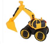 Toi-toys Graafmachine Met Kraan 22 Cm Frictie