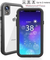 DrPhone iPhone XR Waterdichte Case - IP68 - Full-body beschermhoes (zwart)