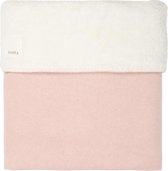 Koeka Baby dekentje wieg teddy Vancouver - roze - 75x100cm