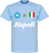 Napoli Team T-Shirt - Lichtblauw - L