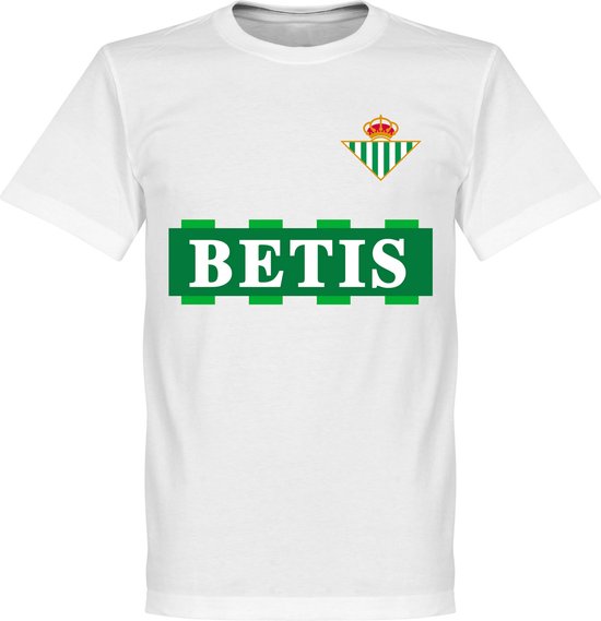 Real Betis Team T-Shirt - Wit - 5XL