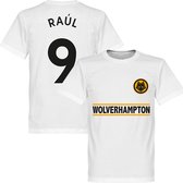 Wolverhampton Raul 9 Team T-Shirt - Wit - 5XL
