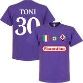 Fiorentina Toni 30 Team T-Shirt - Paars - S