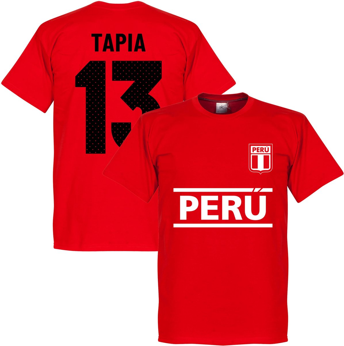 1196x1200.jpg Peru Tapia 13 Team T-Shirt - Rood - M - Afbeelding 1