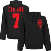 Cantona Silhouette Hooded Sweater - Zwart - Kinderen - 152
