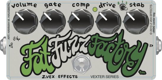 Z.VEX Fat Fuzz Factory Vexter - Distortion voor gitaren | bol