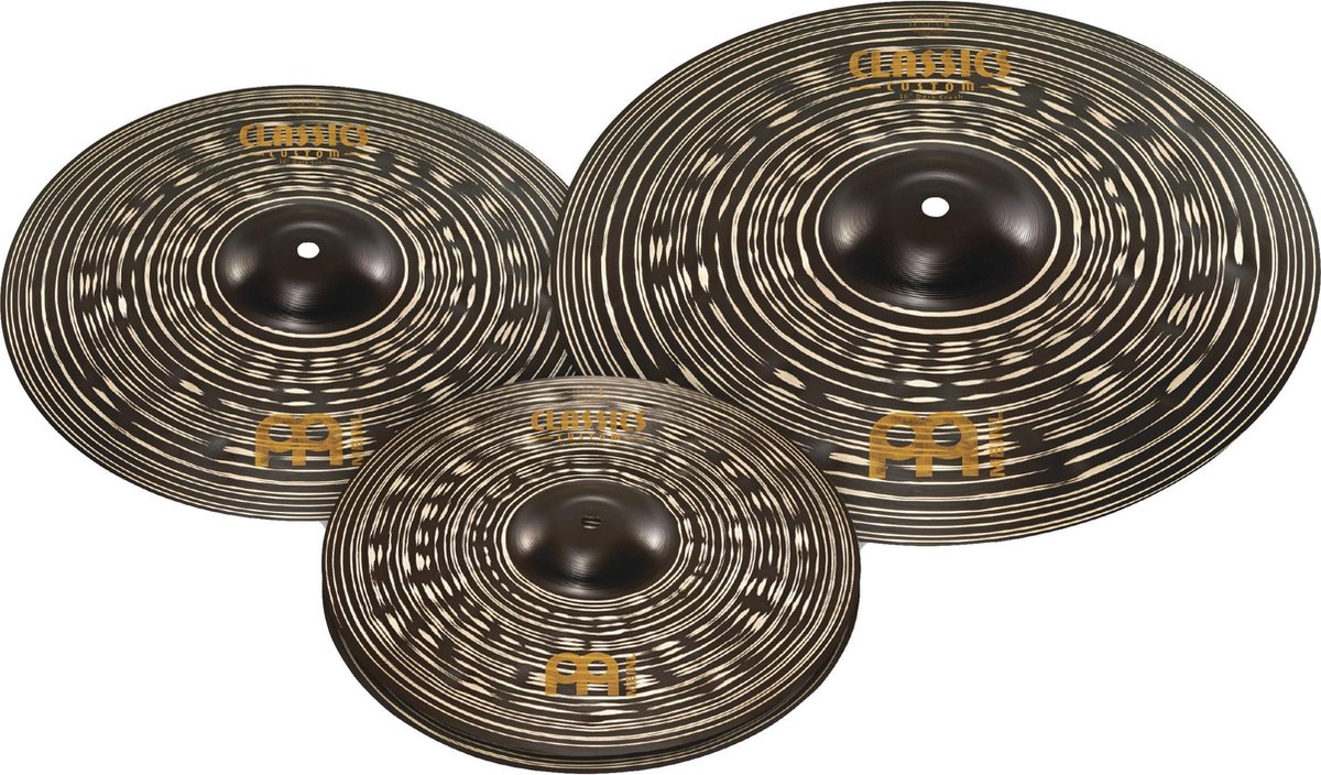 Bekkenset Meinl 3 Classics CTM Dark Set CCD141620 14/16/20