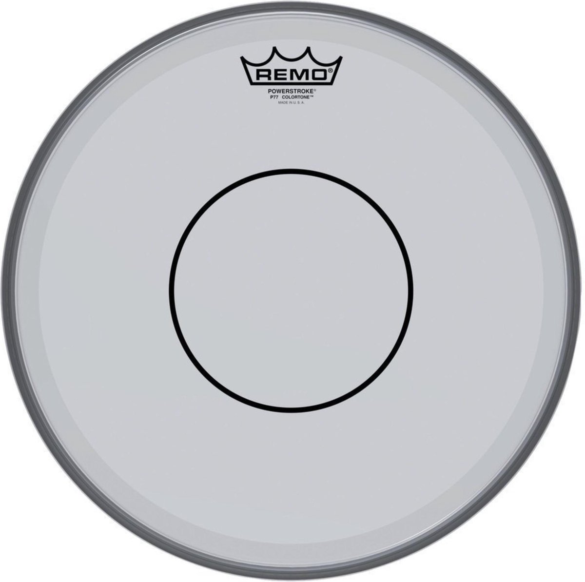 Remo Powerstroke 77 Colortone 14" Smoke - Snare drumvel