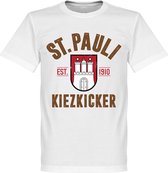St. Pauli Established T-Shirt - Wit - 5XL