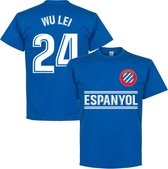 Espanyol Wu Lei 24 Team T-Shirt - Blauw - S