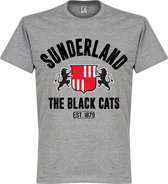 Sunderland Established T-Shirt - Grijs - 4XL