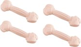 Ferplast Kauwspeelgoed Ham 8,2 Cm 4 Stuks