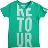 Retour stevig zacht groen shirt - Maat 158/164