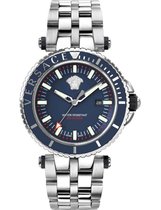 Versace VEAK00418 horloge mannen - Roestvrij Staal - zilver