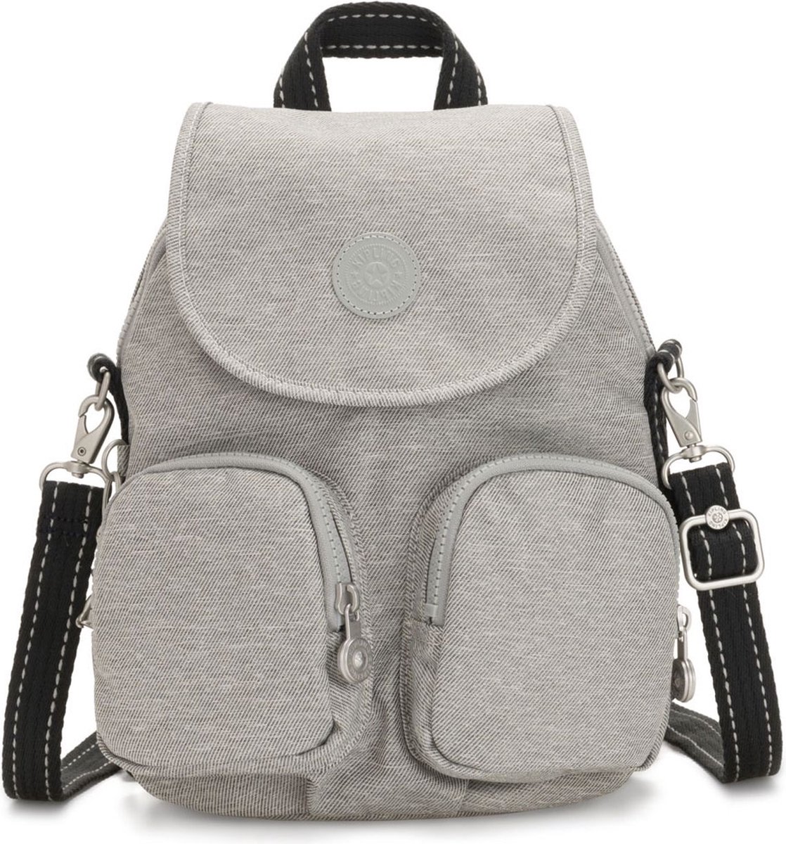 Kipling Firefly Up Backpack Chalk Grey