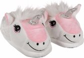 Pluche eenhoorn pantoffels / sloffen voor kinderen 31/32