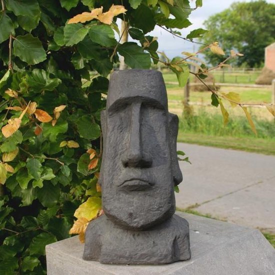 Foto: Moai tuinbeeld 30 cm