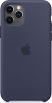 Apple Siliconen Hoesje voor iPhone 11 Pro - Middernachtblauw