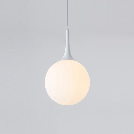 YWXLight Nordic moderne hangende lamp glas cirkel bal hanger licht met E27  Edison lamp... | bol.com