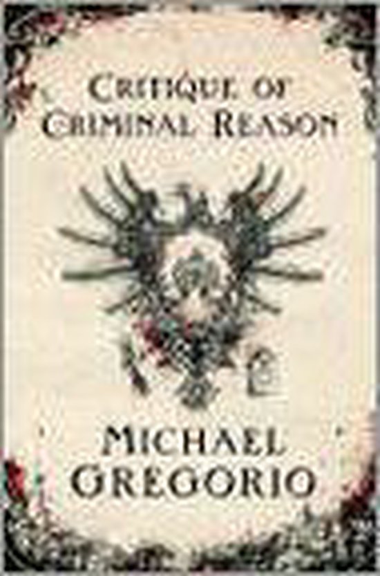 Faber & Faber CRITIQUE OF CRIMINAL REASON boek Engels Paperb ... - cover