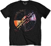 Pink Floyd - Machine Greeting Orange Heren T-shirt - S - Zwart