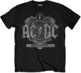 AC/DC Heren Tshirt -M- Black Ice Zwart