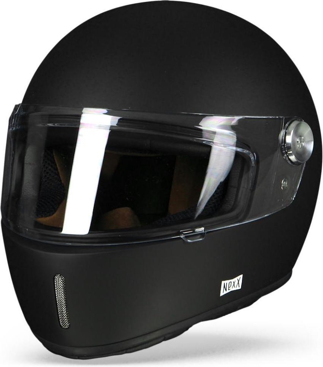 Nexx X.G100R Purist Mat Zwart Integraalhelm - Motorhelm - Maat XXL