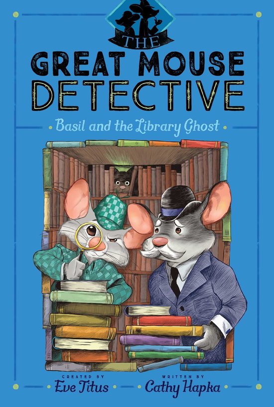 The Great Mouse Detective - Basil and the Library Ghost - cover
