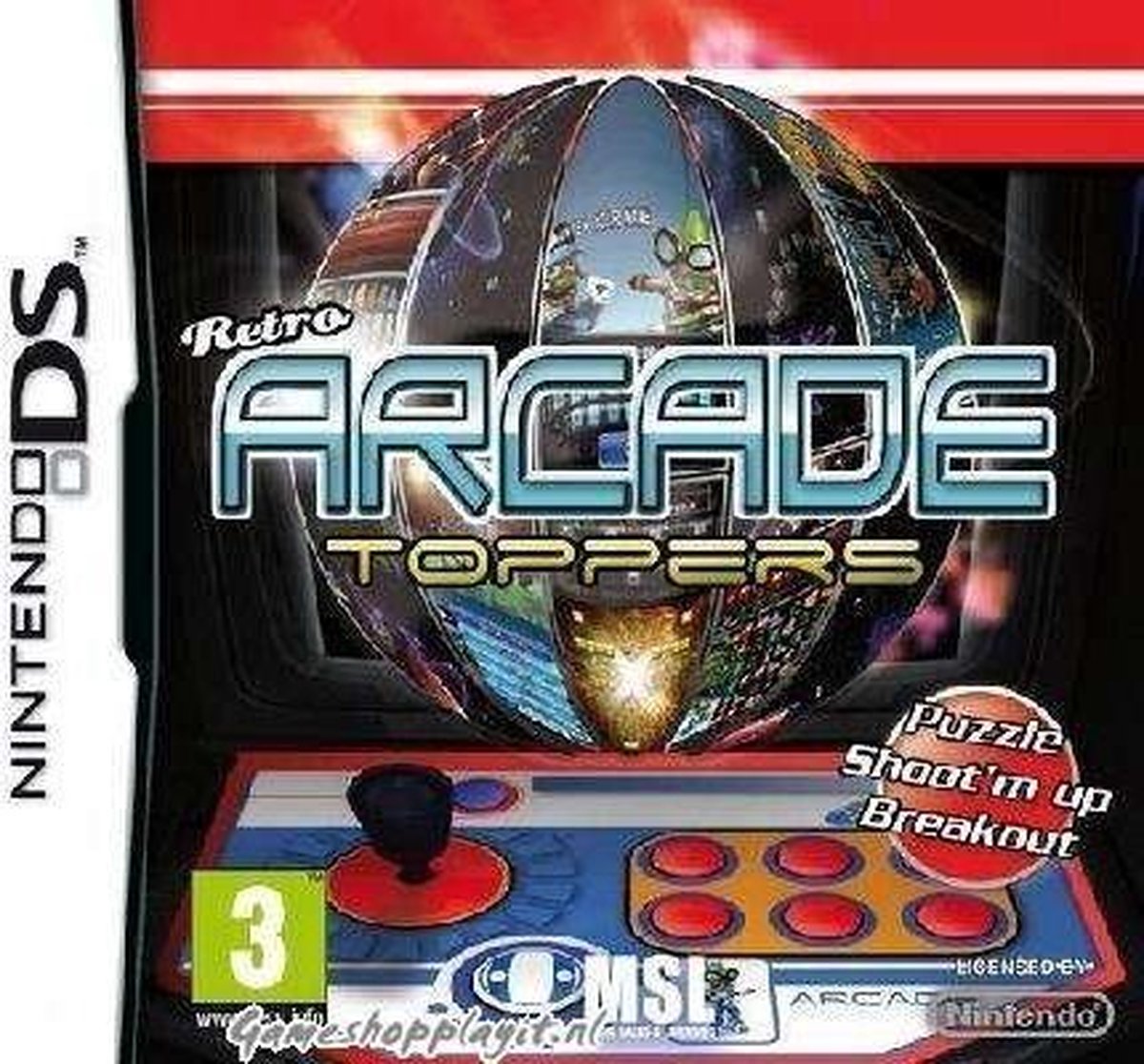 Retro Arcade Toppers